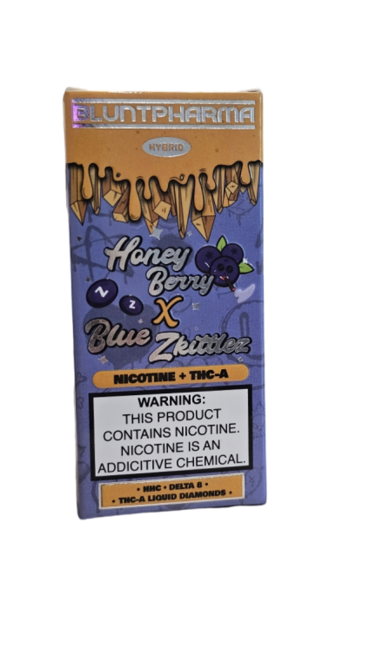 Honey Berry X Blue Zkittlez E-Blunt Disposable Vape